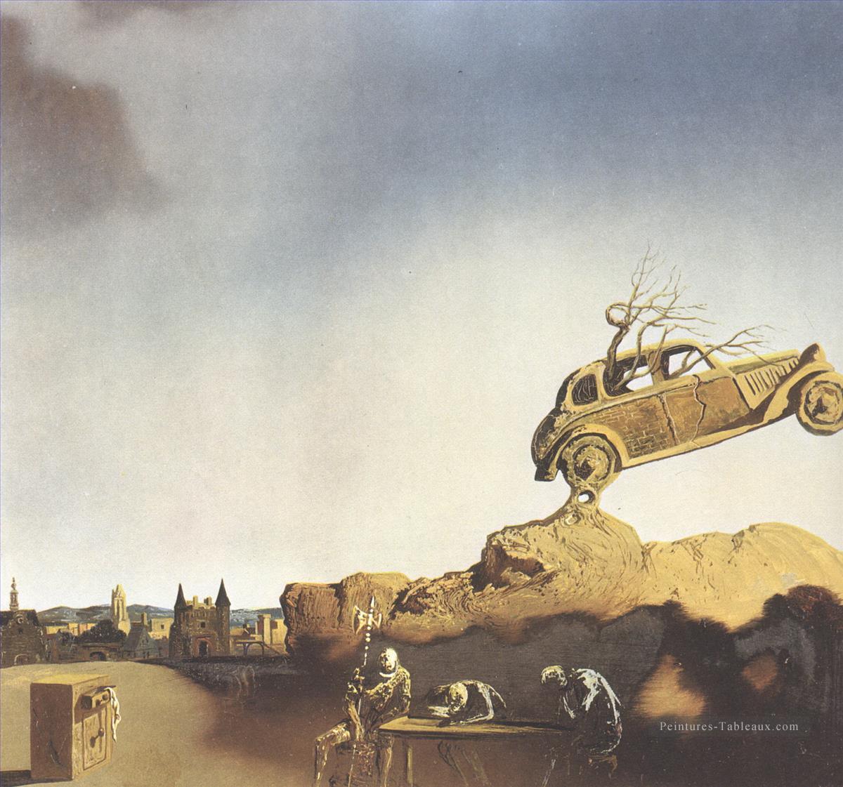 Apparition of the Town of Delft Salvador Dali Oil Paintings